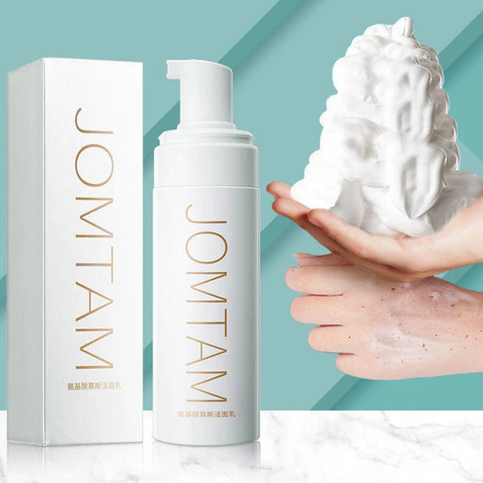 Amino Acid Facial Cleanser Makeup Remover Creamy Foam Skin Care