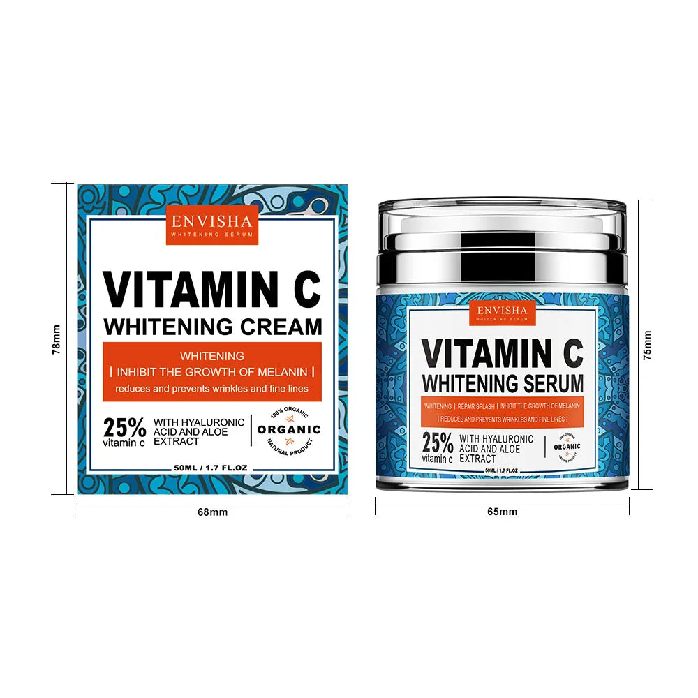 Neck Face Cream Vitamin Collagen Whitening Anti-Wrinkle Aging