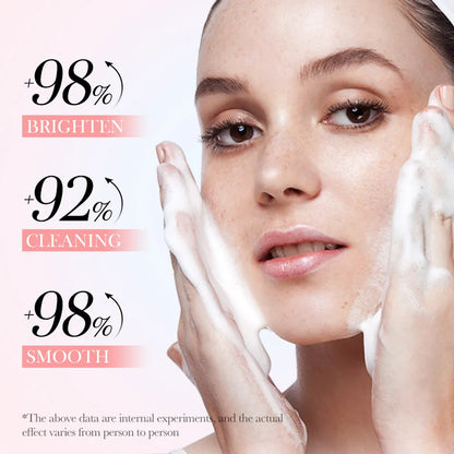 Q10 Vitamin C Brightening Foaming Facial Cleanser Wash