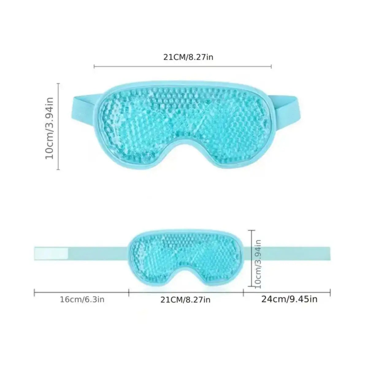 Reusable Gel Eye Mask Hot Cold Compress