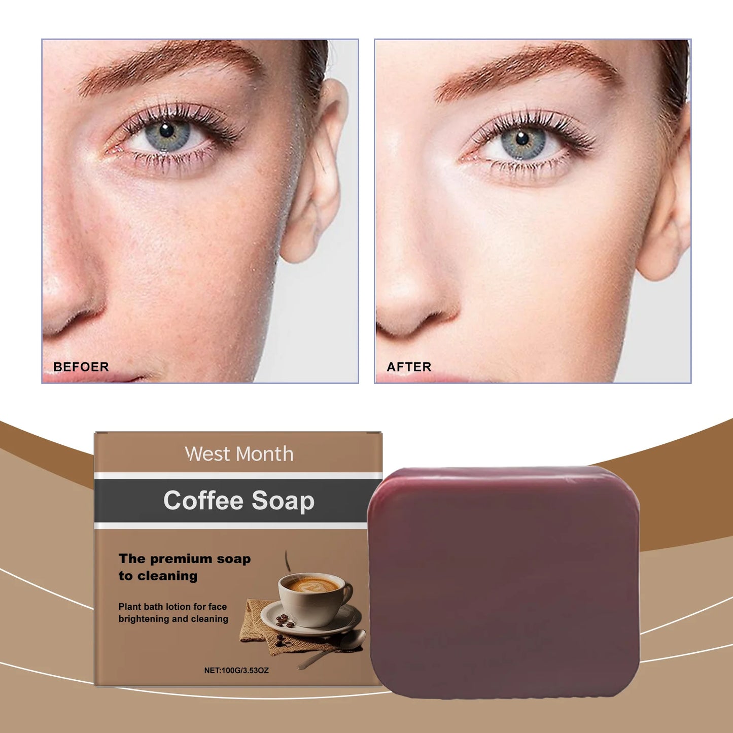 WEST MONTH Coffee Soap