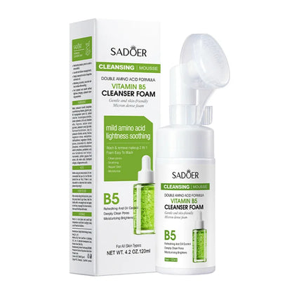 Q10 Vitamin C Brightening Foaming Facial Cleanser Wash
