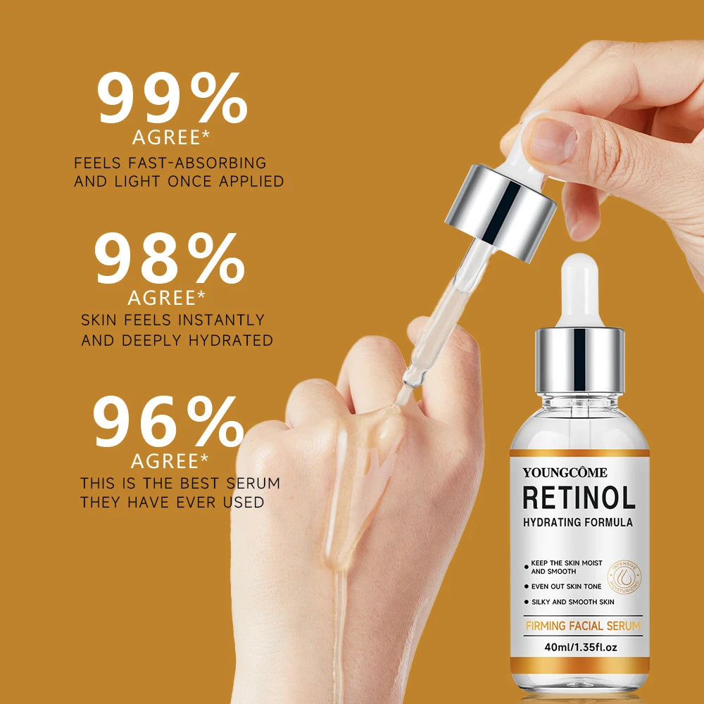 Retinol Anti Aging Removal Wrinkle Serum Firm Lift Fade Fine Lines
