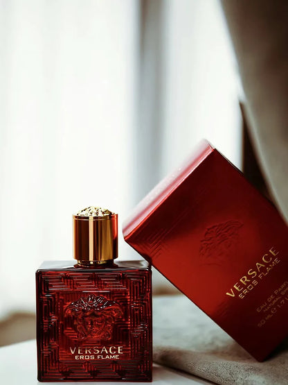 VERSACE EROS FLAME Aeros Red Eros Flaming Love for Men
