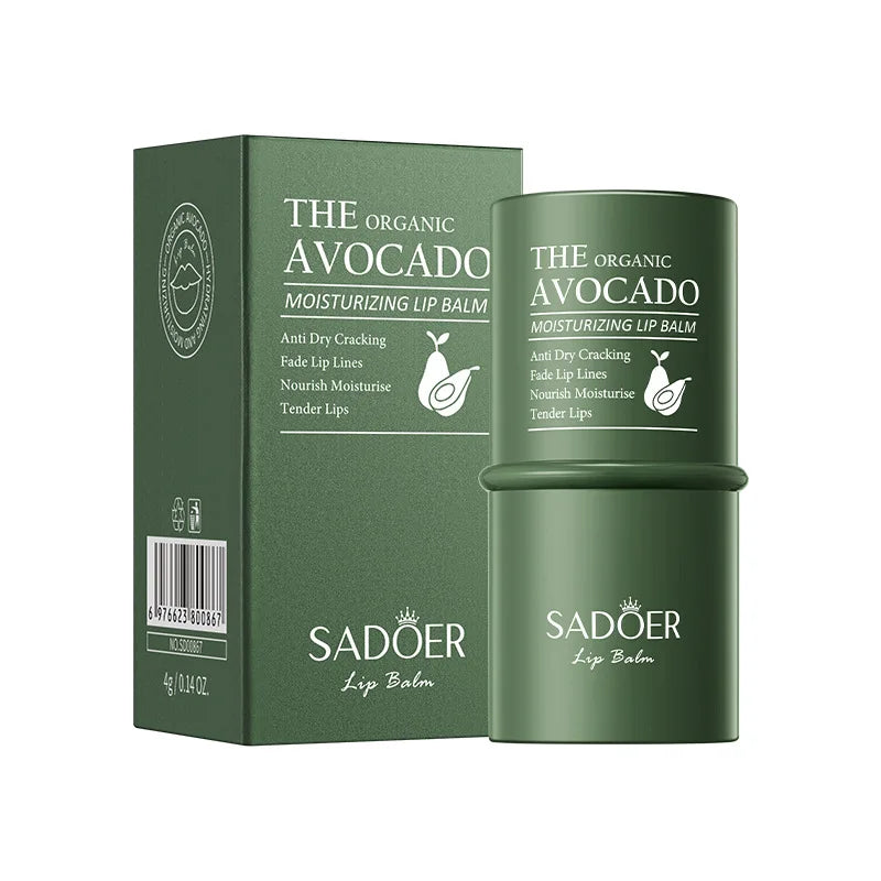 SADOER Avocado Moisturizing lipstick Plump Lips