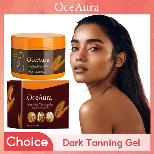 Natural Bronzing Shiny Brown Skin Radiation Protect Nourishing