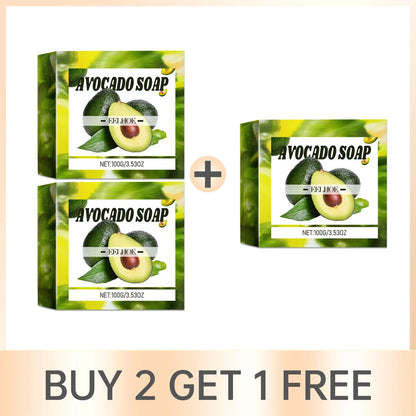 Avocado Soap Body Cleansing Moisturizing Oil Control Smoothing Skin Tender Skin Even Tone Remove Dirt Rejuvenated Skin Body Care