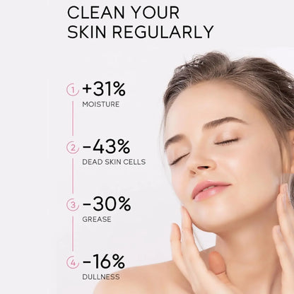 50g Skin Care Whitening Moisturizing Repair Face Scrub Cleanser Face Exfoliating Gel Acne Blackhead Treatment Removal Cream