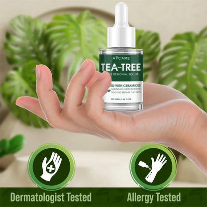Acne Tea Tree Serum Relief Vegan Non-Sticky Clear Balanced Skin