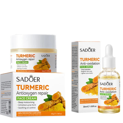 Turmeric Oil Control Skincare Cream Set