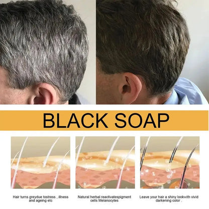 Polygonum Multiflorum Black Hair Soap White Hair Repair Soap