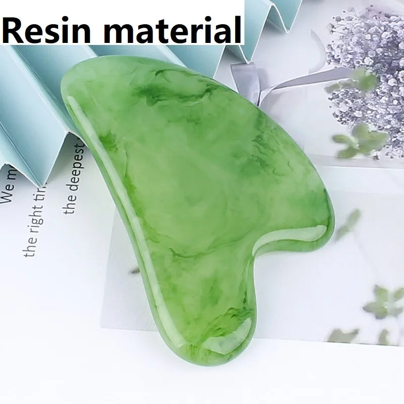 Resin Gua Sha Face Roller Massager