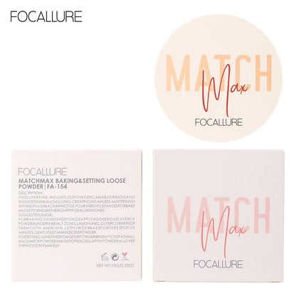 Face Loose Powder Waterproof Matte Setting Finish Makeup