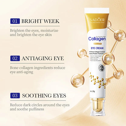 SADOER Collagen Eye Cream skincare Anti Dark