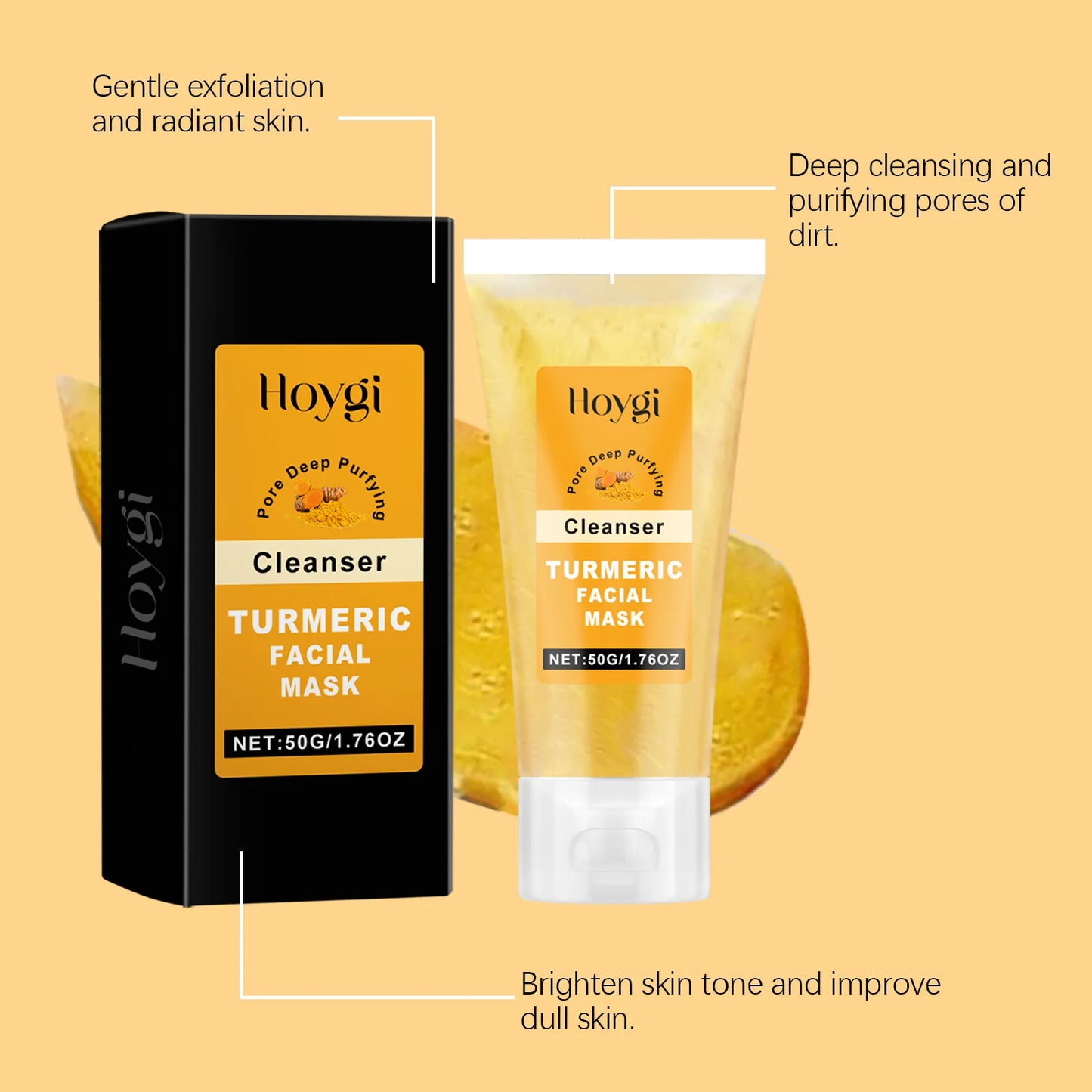 Turmeric Cleanser Oil Control Dark Spot Removal