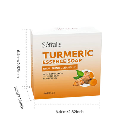 Séfralls Handmade Turmeric Soap 100gFade Dark SpotsGentle