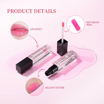 Lip Gloss Lightening Dark Lips Darkness Remover Pink Lip Serum Moisturizing Balm Plumping Gloss Skin Repair Lip Care Products
