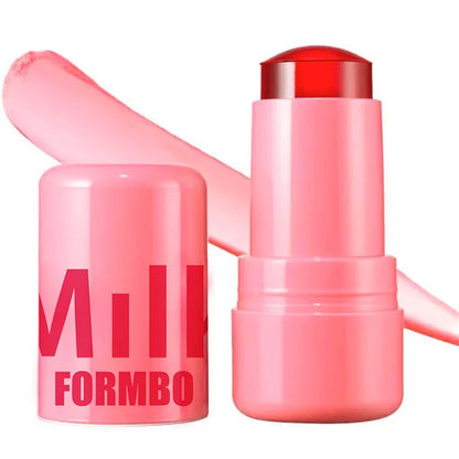 Milk Makeup Cooling Water Jelly Tint Hydrating Long-Lasting Sheer Lip&Cheek Stain 3-in-1 Bouncy Jelly Texture Lipstick Cosmetic