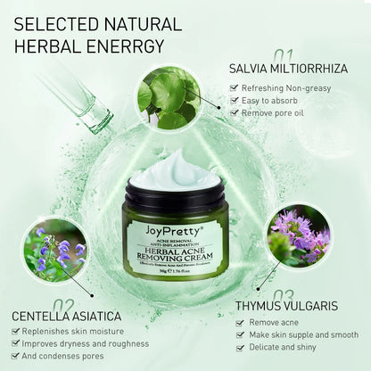 Acne Treatment Pimple Removal Oil Control Pore Shrinking Facial Cream