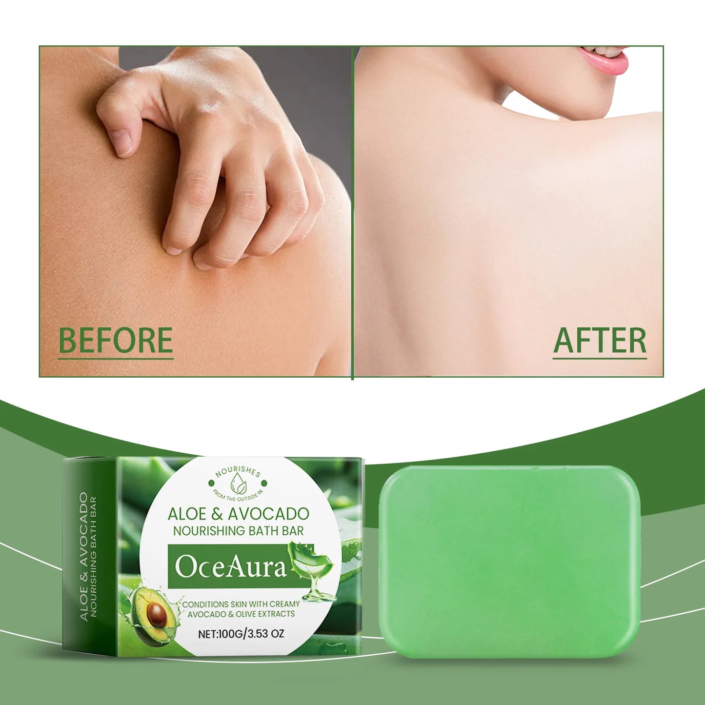 Avocado Nourishing Bath Bar Soap