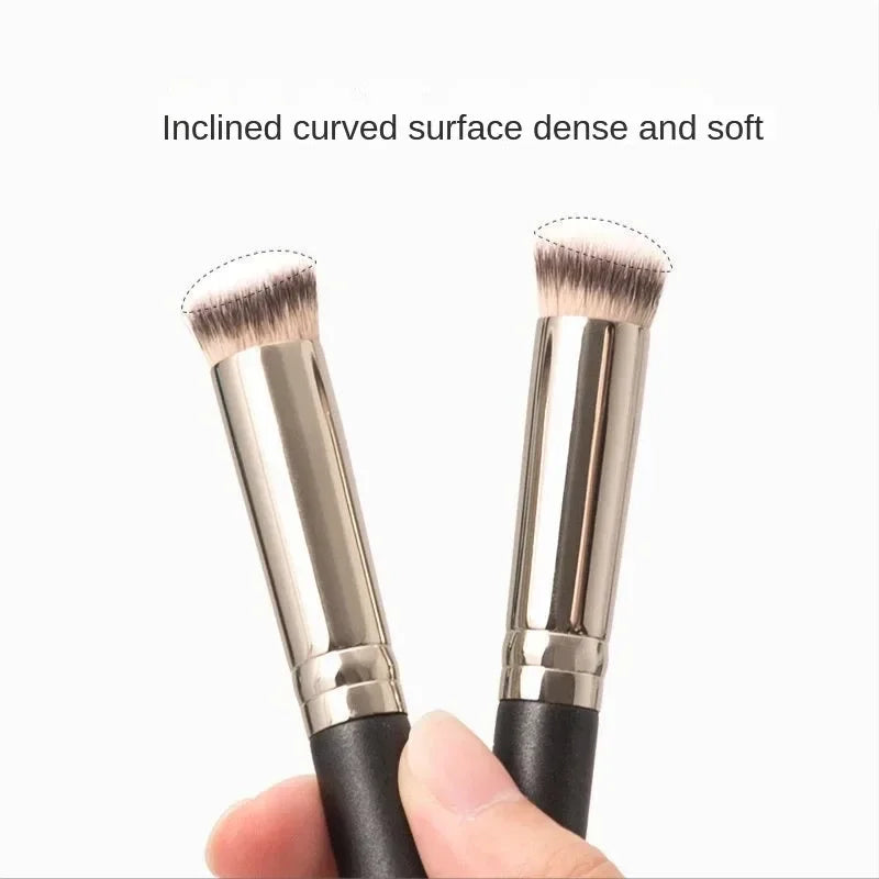 Makeup Brushes Foundation Concealer Angled Seamless Cover