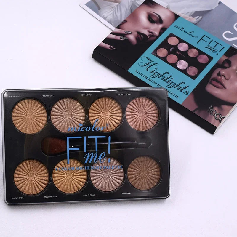 12-Color Matte Makeup Palette