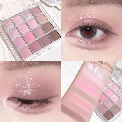 16-Colour Sunset Eyeshadow Palette