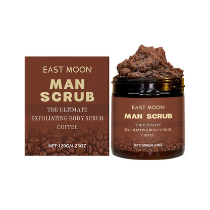 East Moon Coffee Men Body Nourishing Scrub Cream
