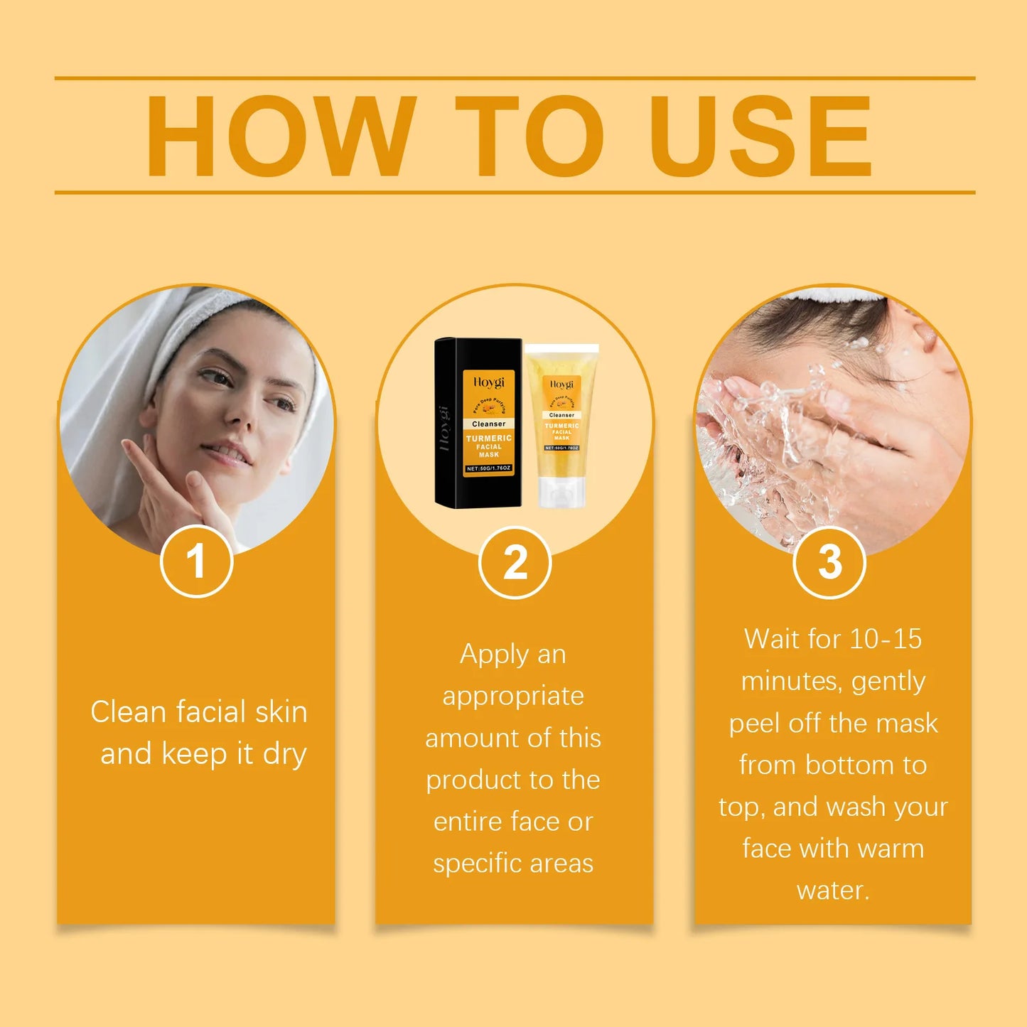 Turmeric Cleanser Oil Control Dark Spot Removal