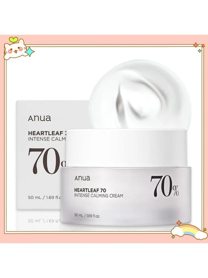 Anua Korean Heartleaf Anti-aging Essence Moisturizing Toner Emulsion Fade Fine Lines Deep Cleaning Facial Cleanser Skin Care Set