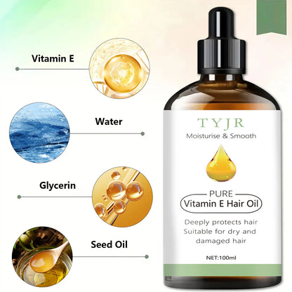 Vitamin E essential oil for skin care