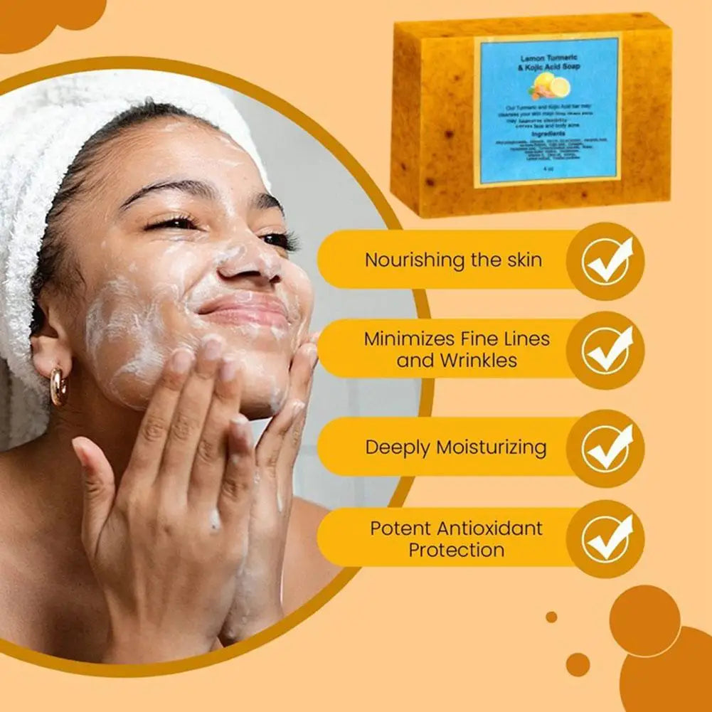Turmeric Kojic Acid Cleansing products Exfoliating Cleansing Pads
