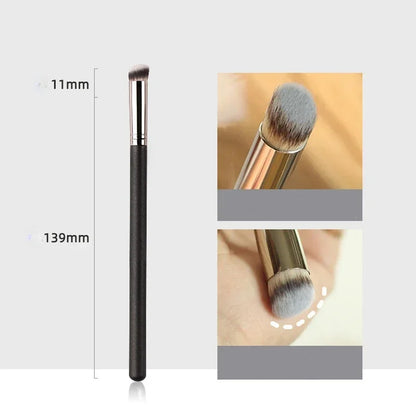 Makeup Brushes Foundation Concealer Angled Seamless Cover