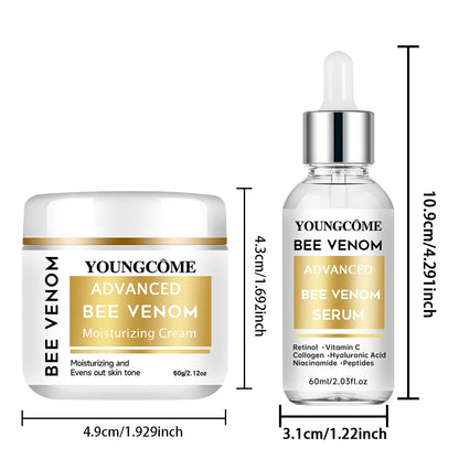 Bee Venom Cream Serum Set Reduce Fine Lines Lifting