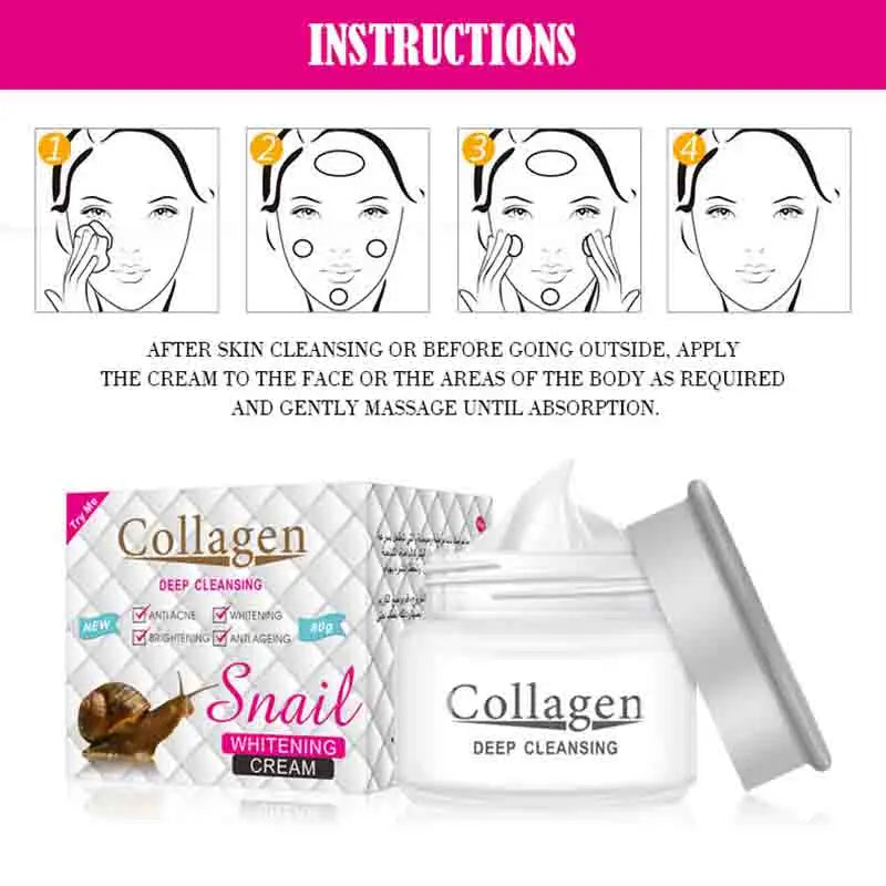 CAICUI Snail Cream facial cream face creamTreatment Moisturizing