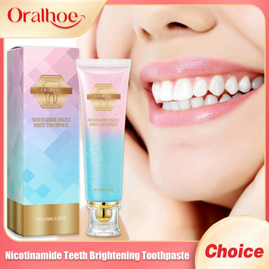 Nicotinamide Teeth Brightening Toothpaste Fresh Breath Deeply Cleaning