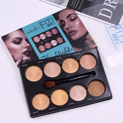 12-Color Matte Makeup Palette