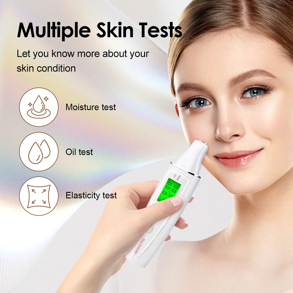 Portable Digital Face Skin Tester Moisture