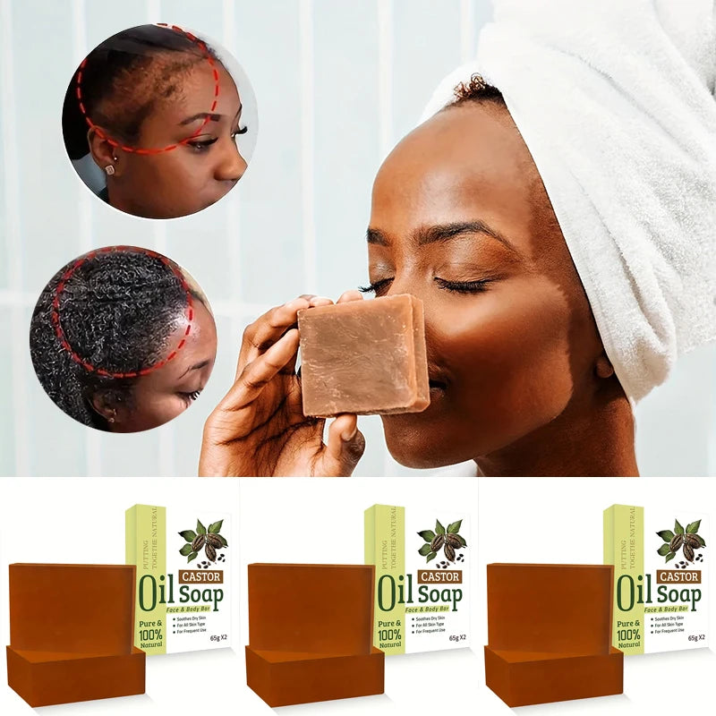 Jamaican Castor Oil Shampoo Bars