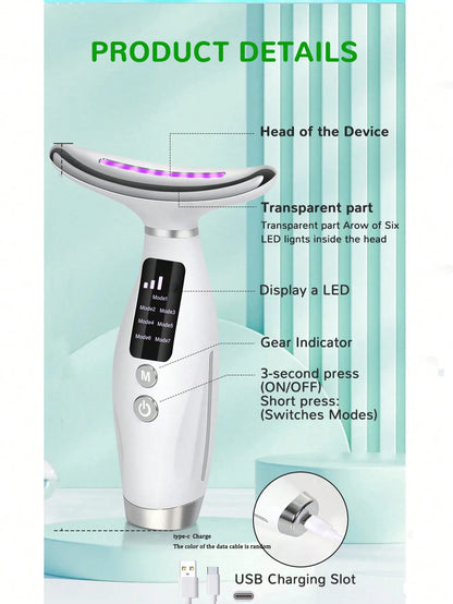 LED Face Neck Beauty Device