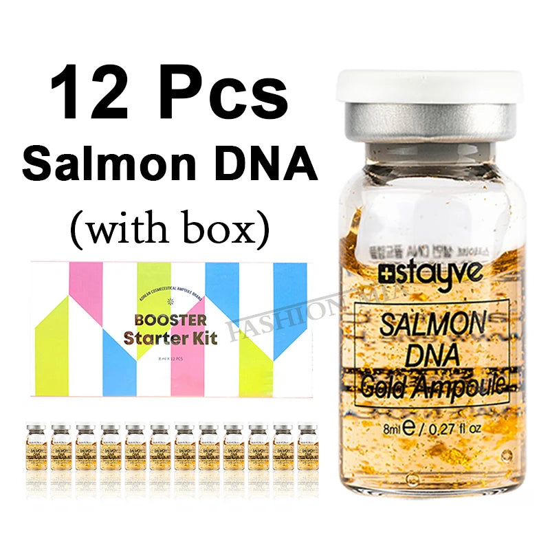 Salmon DNA Gold Ampoule Skin Booster Serum Stayve BB Cream