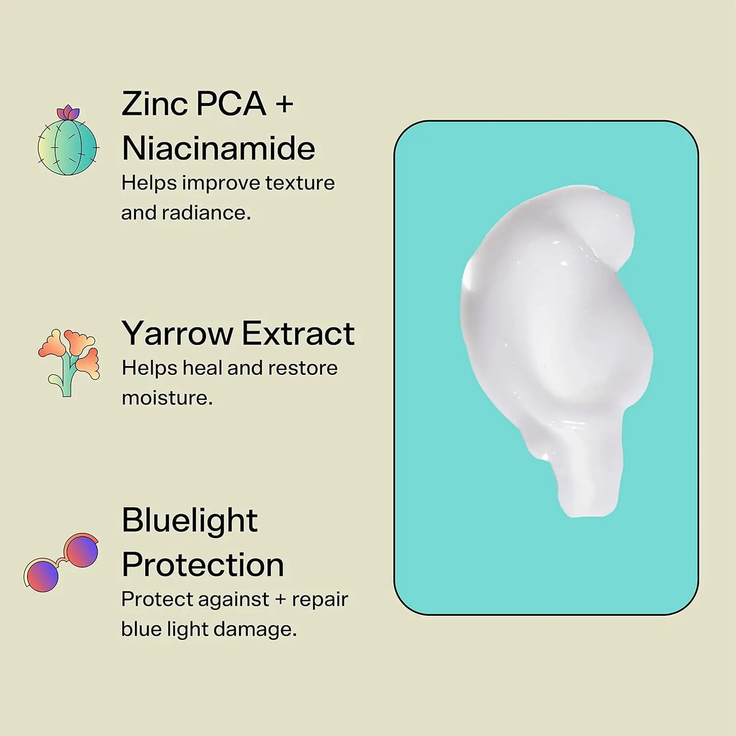 Bubble Skincare Advanced Balancing Face Moisturizer - Hydrating gel with Niacinamide to improve skin texture and radiance