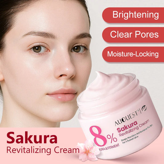 Sakura Revitalizing Face Cream Whitening Dark Spots Removal