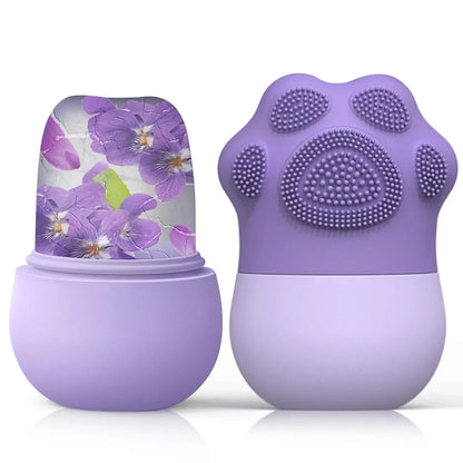 Silicone Ice Facial Roller Cooling Face Eye Body Massager