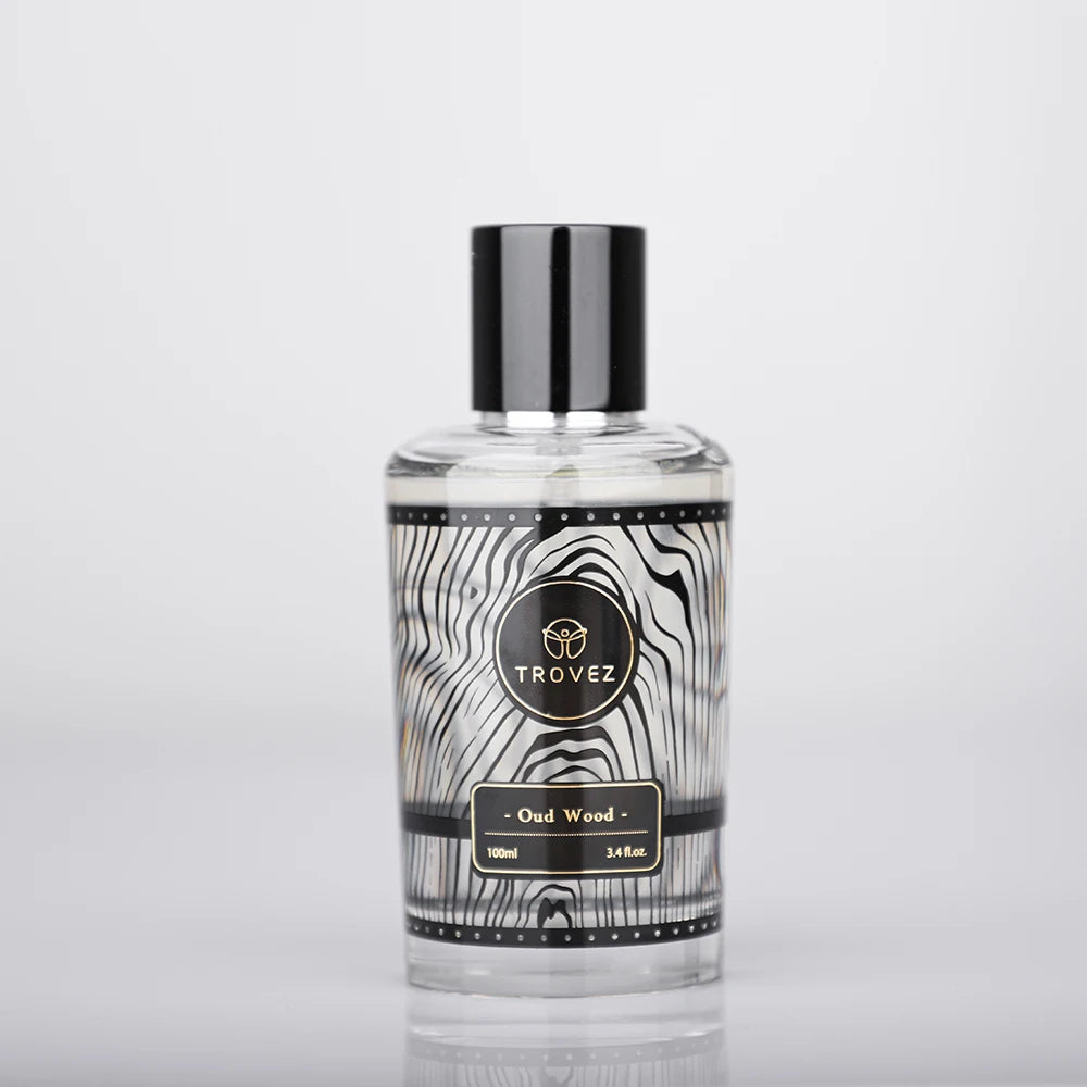 TROVEZ  Oud Wood Perfume Rich Wood Tone Perfume Unisex