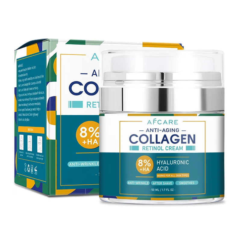 Face Moisturizer Collagen Retinol Cream Hyaluronic acid For Men