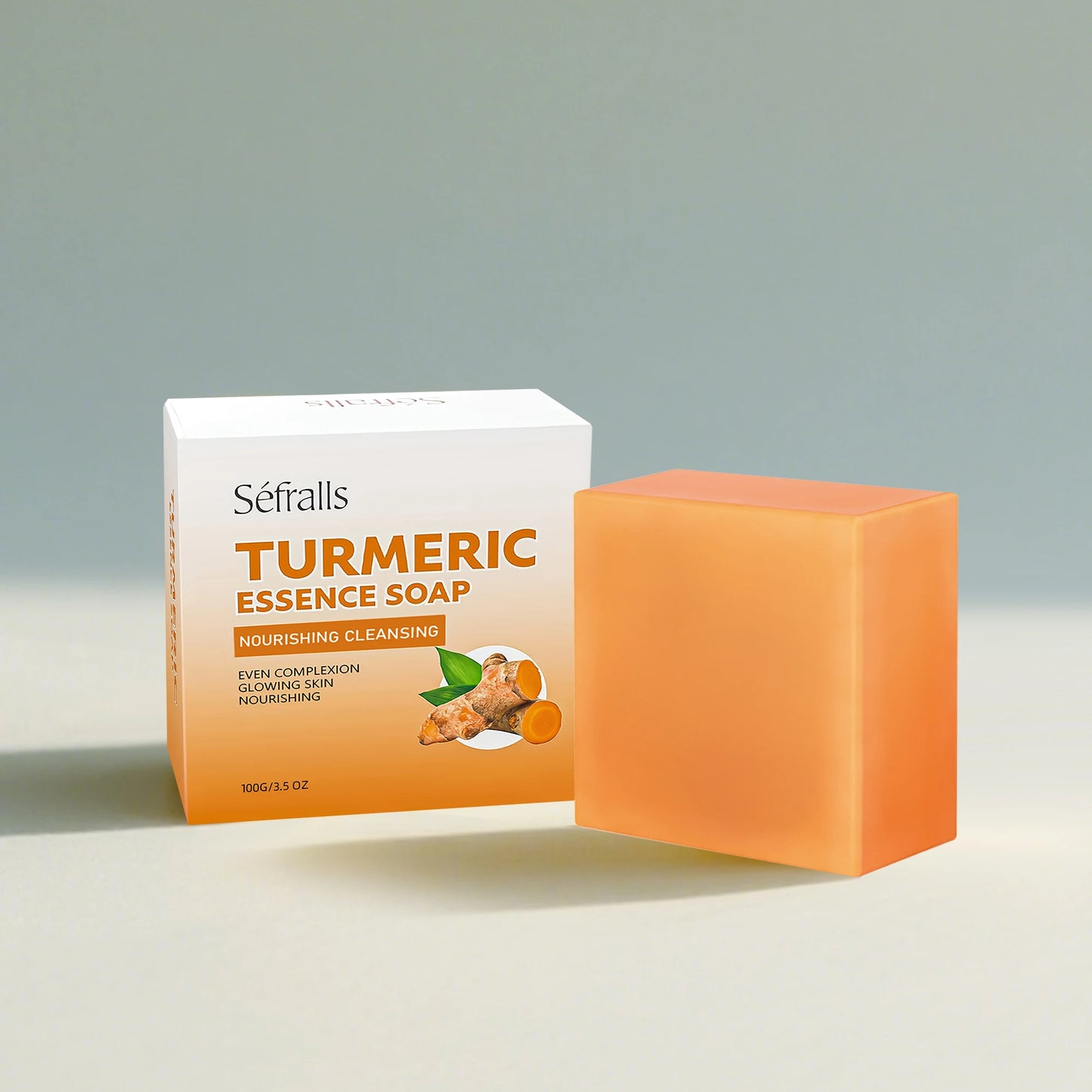 Séfralls Handmade Turmeric Soap 100gFade Dark SpotsGentle