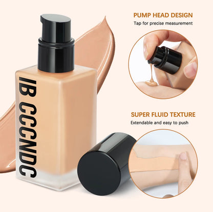 High Coverage Waterproof Korean Foundation Cream