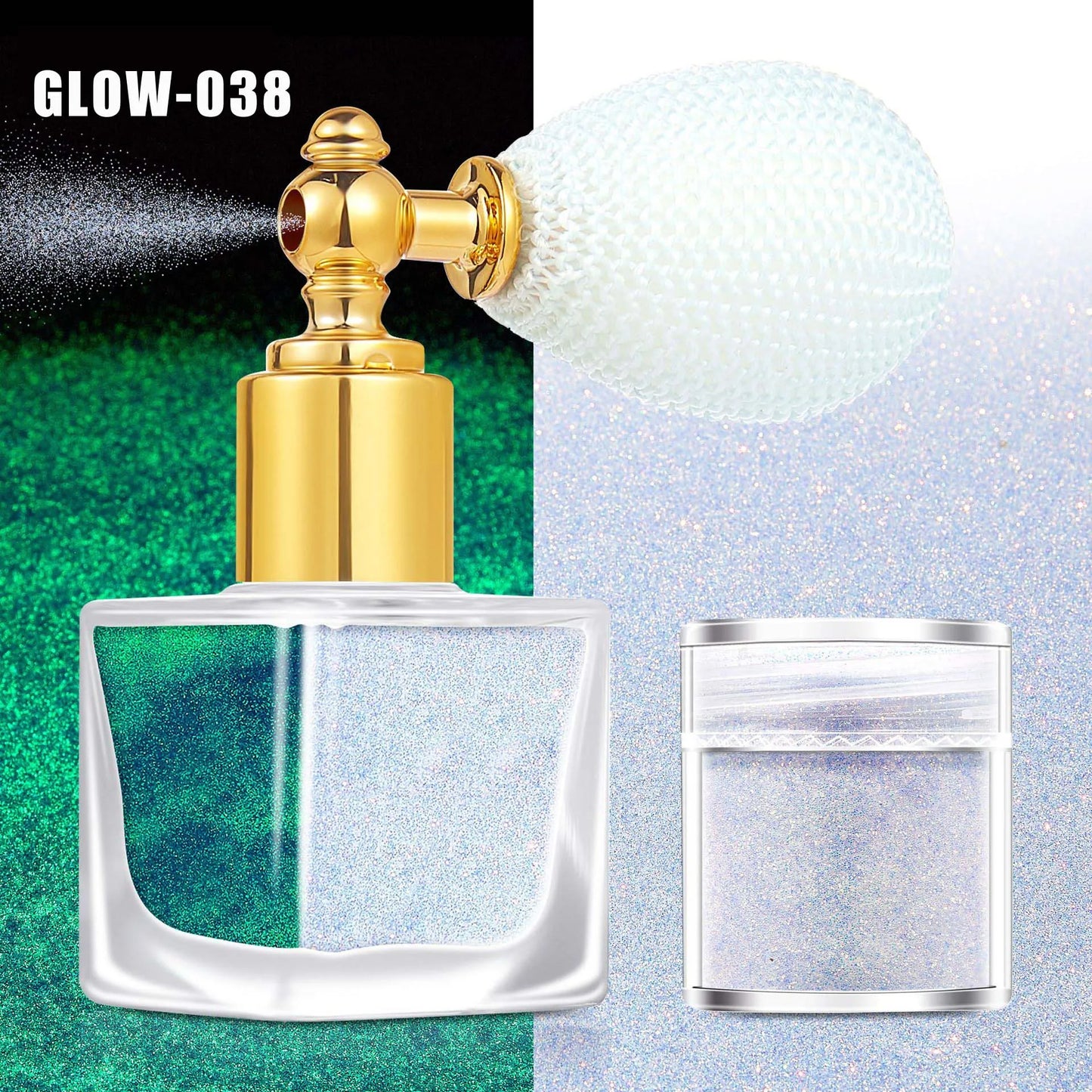 Glitter Spray For Hair And Body Shimmer Spray Highlight Glow