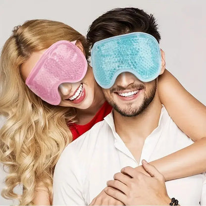 Reusable Gel Eye Mask Hot Cold Compress